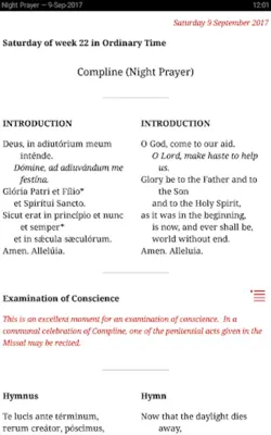 Catholic Calendar from Universalis android App screenshot 5